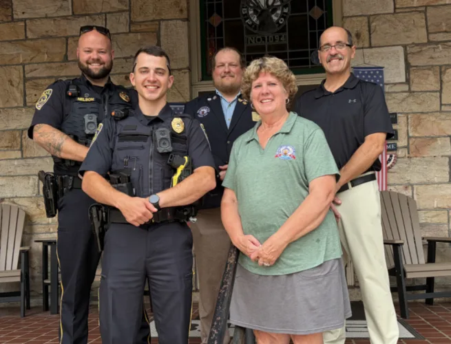 Bellefonte Elks help Spring Twp. police purchase new equipment